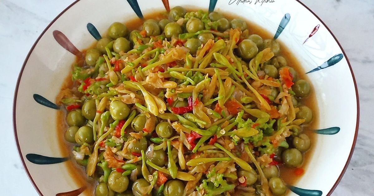 Resep Tumis Bunga Pepaya Terung Pipit oleh Vey Alodia's Kitchen - Cookpad