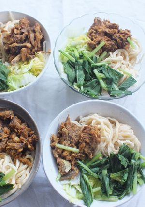 Foto resep Mie ayam abang abang (Recipe by Xanderskitchen)