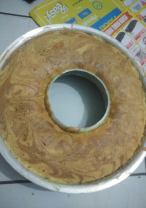 Foto resep Bolu zebra marmer,. lembut banget kue nya.