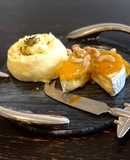 Camembert sajt 🧀 maracujaval, kesudióval, krémes krumplipürével