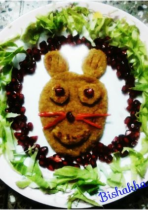 A picture of Sweet Potato Oats Bunny.