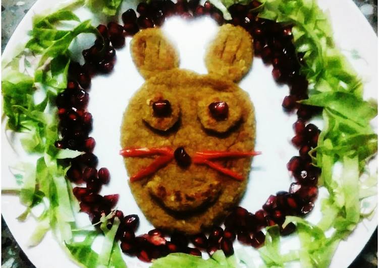 Recipe of Perfect Sweet Potato Oats Bunny