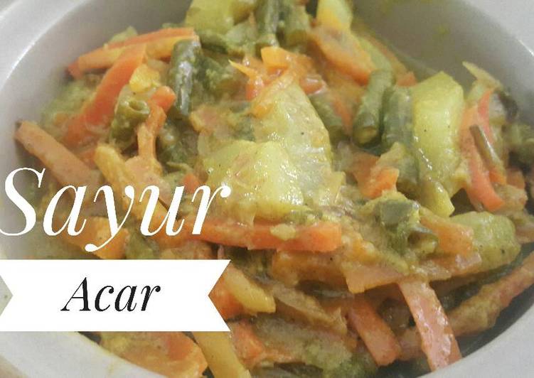 Sayur Acar (Gorontalo Food)