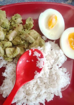Foto resep Menu diet ayam sambel ijo (no minyak,no tempung,no santen,)