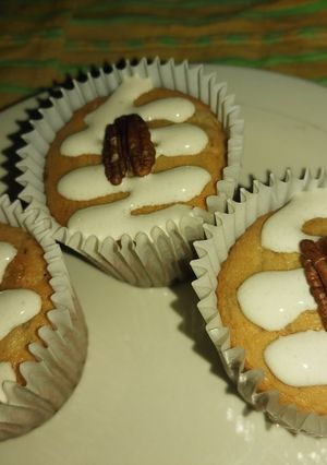 Una foto de Muffins de plátano y nuez 😋