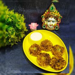 A picture of Sabudana Tikki | Sabudana Cutlet.