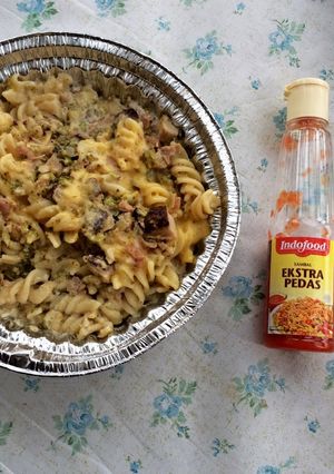 Foto resep Makaroni Fusilli Skutel Kukus Brokoli