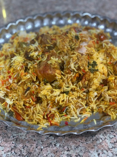 عکسی از دستور بريانى مرغ
