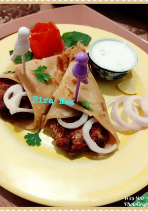 A picture of PESHAWRI Chapali Kabab.