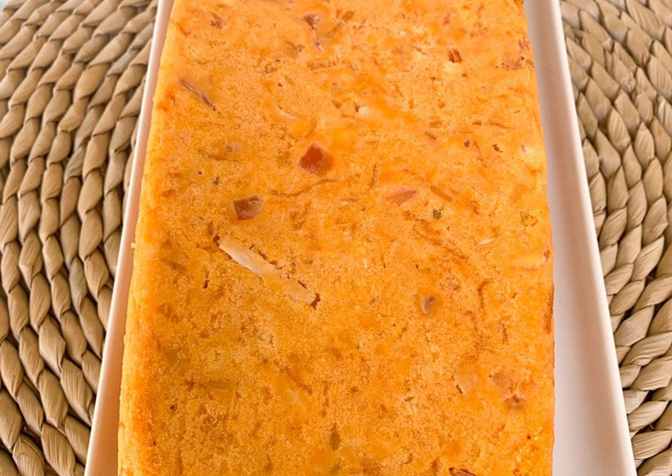 Cake poulet tomate