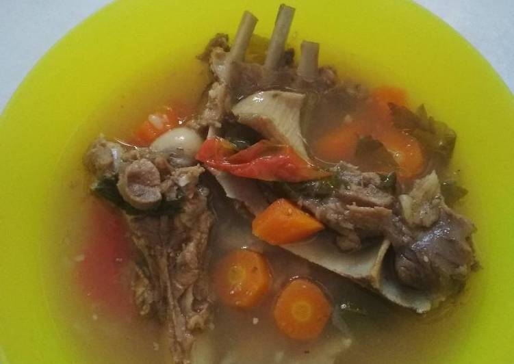 Sop daging kambing