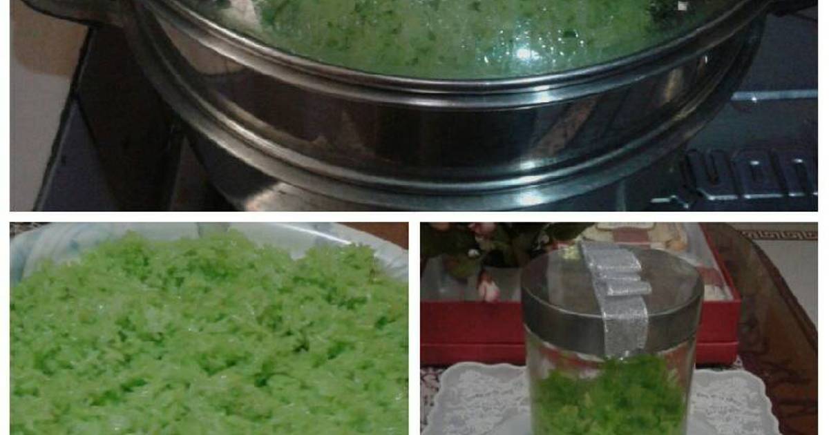 Resep Tape Ketan Hijau oleh Rini Julia Cookpad