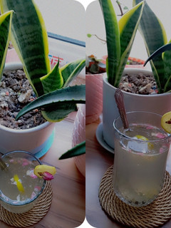 عکسی از دستور شربت عسل لیمو🍯🍋