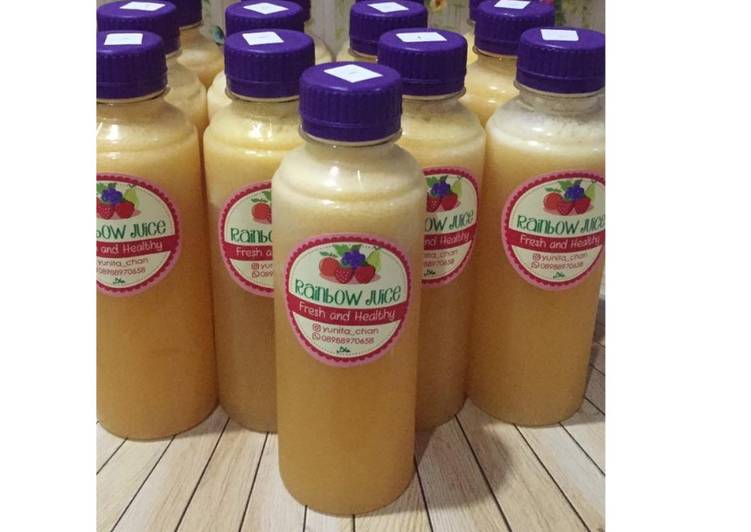 Cara Gampang Menyiapkan Diet Juice Apple Pineapple Orange Apple Vinegar, Sempurna