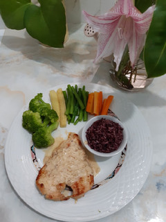 Foto resep Chicken steak white sauce #39