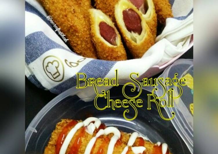 Cara Gampang Membuat Bread Sausage Cheese Roll Anti Gagal