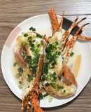 Lazy Chinese Steam Garlic Lobster