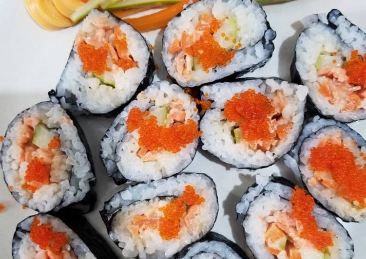 Sushi salmon Matang