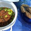 Sambel pete pindang goreng