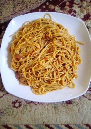 A picture of Spaghetti 🍝.