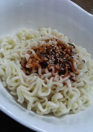 Hình của món Mỳ cay cấp độ 5.