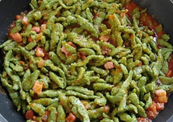 Ricetta Spatzle con le spinaci di Luciano Buttarelli - Cookpad