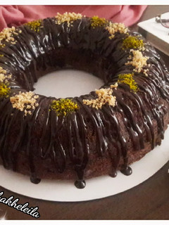 عکسی از دستور کیک شکلاتی بی بی