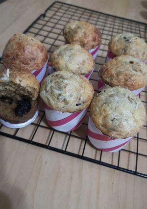 Foto resep Muffin pisang (no mixer)