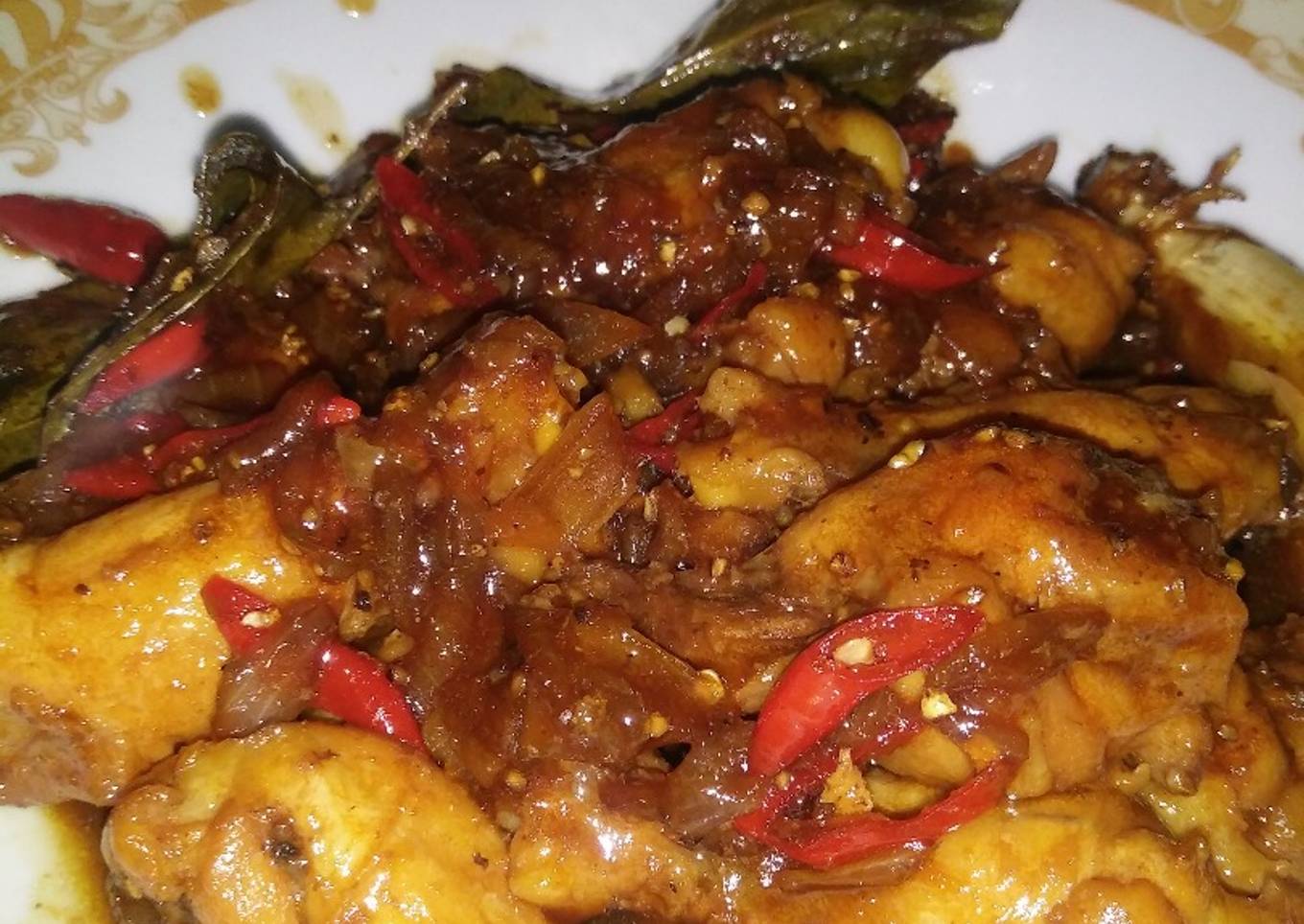 Ayam rica-rica simpel