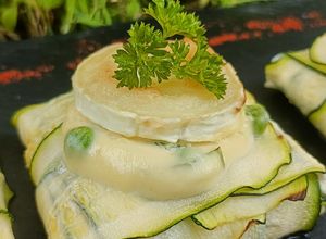 Une photo de 🌸 Brique Ricotta Courgettes Chèvre