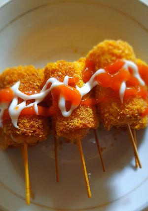 Foto resep Roti goreng sosis