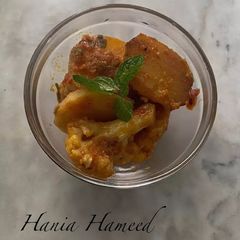 Cauliflower and Potato Curry ❦ A picture of Cauliflower and Potato Curry ❦.