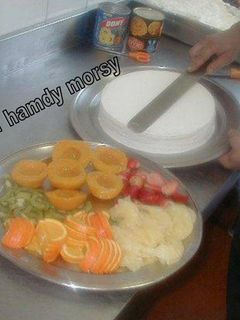 صورة لوصفة تورتة التوتي فروتي chef hamdy morsy