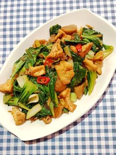 Foto resep Cah Pakcoy Tahu Putih