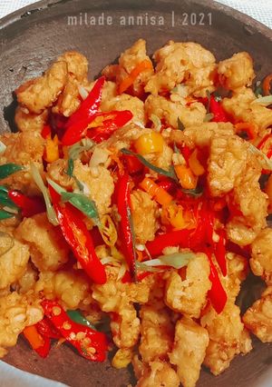 Foto resep Tempe Cabai