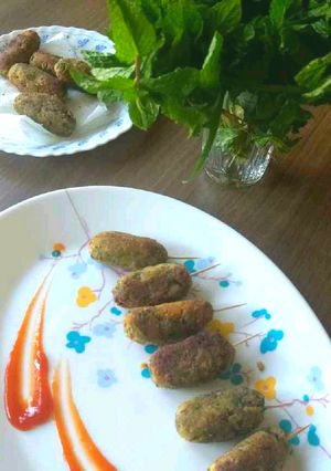 A picture of Healthy sprout kabab.