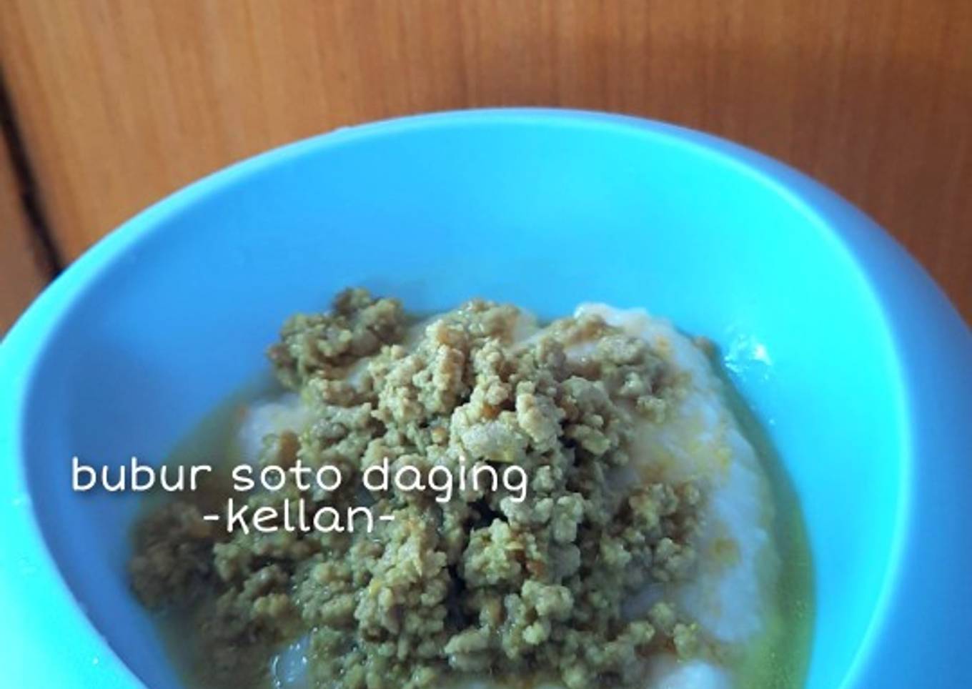 MPASI 8m+ - Bubur Soto Daging solusi GTM ala makkel