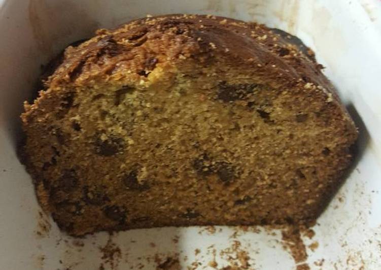 Banana chocolate or nut bread