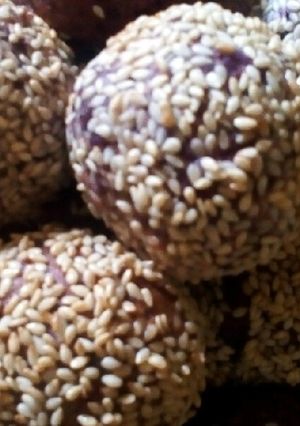 Foto resep Onde ubi ungu isi coklat