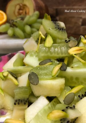 A picture of Tangy Green Salad Summer Bowl – Healthy Salad.
