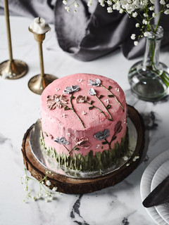 Foto resep Sculpture Flowers Cake