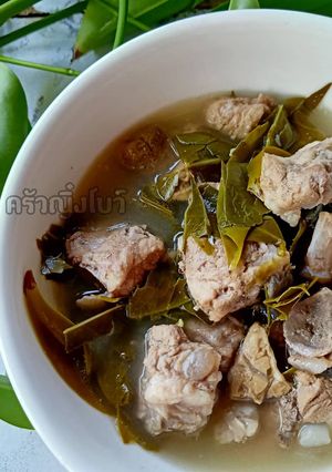 รูปของ ต้มซี่โครงหมูใบชะมวง