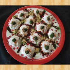A picture of Non Fried Dahi Bhalla.
