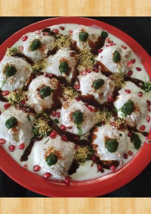 A picture of Non Fried Dahi Bhalla.