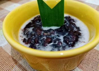 Resep Populer 28. Bubur Ketan Hitam Enak Bergizi