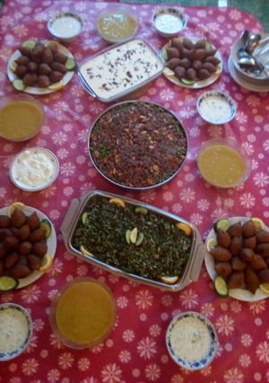 صورة لوصفة الكبه البنية والمقلية