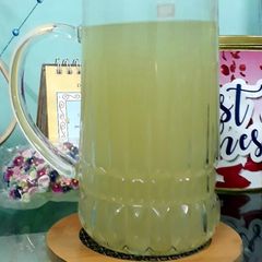 A picture of Homemade veg stock.