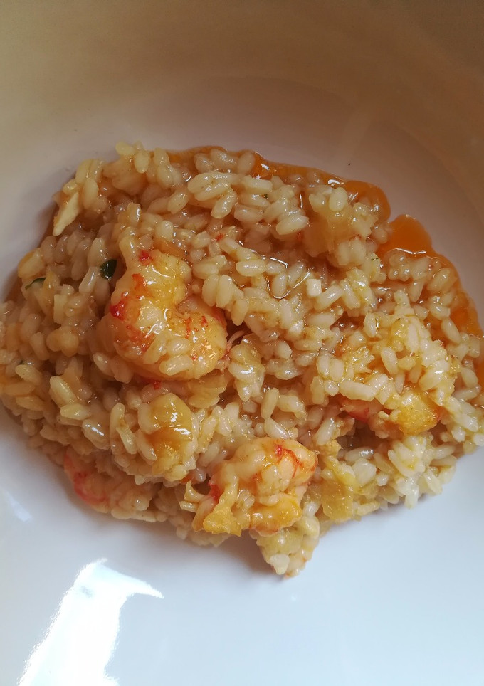 Una foto de Arroz con gambones