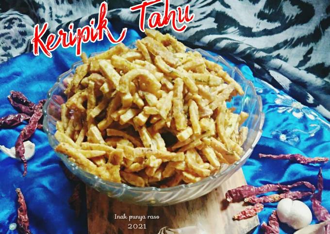 Resep Kripik tahu bumbu kuning, Bikin Ngiler