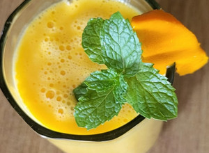 A picture of Mango lassi.